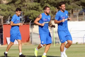 (ΦΩΤΟΣ) Προπόνηση με Πουλλαϊδη και Χαμπουλλά