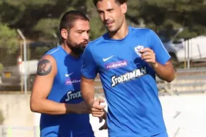 (ΦΩΤΟΣ) Προπόνηση με Πουλλαϊδη και Χαμπουλλά