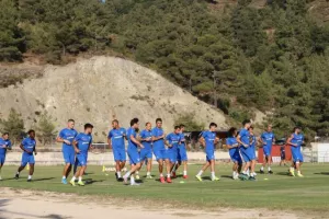(ΦΩΤΟΣ) Προπόνηση με Πουλλαϊδη και Χαμπουλλά