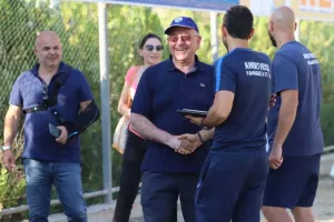 (ΦΩΤΟΣ) Προπόνηση με Πουλλαϊδη και Χαμπουλλά