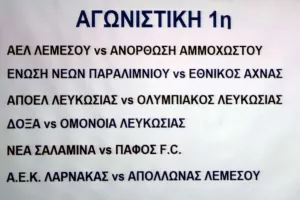 Πέρσι πρεμιέρα πρωταθλήματος