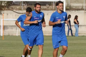 (ΦΩΤΟΣ) Προπόνηση με Πουλλαϊδη και Χαμπουλλά