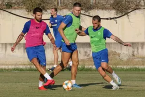 (ΦΩΤΟΣ) Προπόνηση με Πουλλαϊδη και Χαμπουλλά