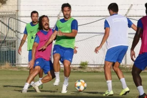 (ΦΩΤΟΣ) Προπόνηση με Πουλλαϊδη και Χαμπουλλά
