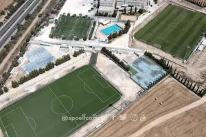 (ΦΩΤΟΣ) Συνεχίζονται τα έργα υποδομής στην Ακαδημία ΑΠΟΕΛ