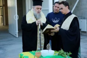 ΦΩΤΟΣ/ Αγιασμός στην ΑΕΚ