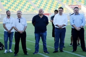 ΦΩΤΟΣ/ Αγιασμός στην ΑΕΚ