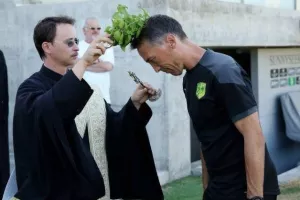 ΦΩΤΟΣ/ Αγιασμός στην ΑΕΚ