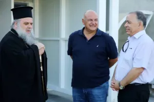 ΦΩΤΟΣ/ Αγιασμός στην ΑΕΚ