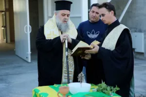 ΦΩΤΟΣ/ Αγιασμός στην ΑΕΚ