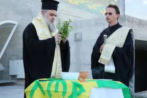 ΦΩΤΟΣ/ Αγιασμός στην ΑΕΚ