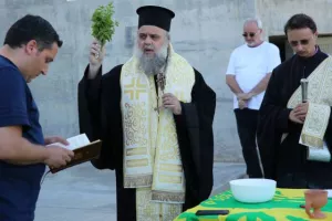 ΦΩΤΟΣ/ Αγιασμός στην ΑΕΚ