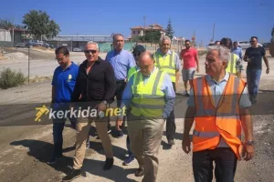 ΦΩΤΟΣ/Επιθεώρησαν τις εργασίες