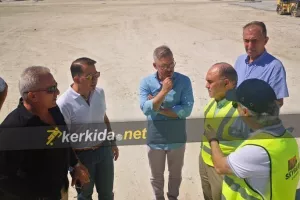 ΦΩΤΟΣ/Επιθεώρησαν τις εργασίες