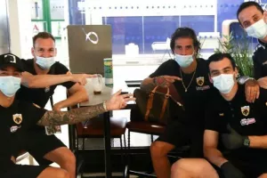 ΑΕΚ: Η αναχώρηση για Θεσσαλονίκη (ΦΩΤΟΣ)