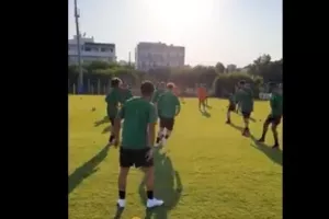 Διγενής Ακρίτας: Πλάνα από την προπόνηση (βίντεο)
