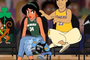 ΝΒΑ: Οι ήρωες της Disney με φανέλες των NBAers! (Φώτος)