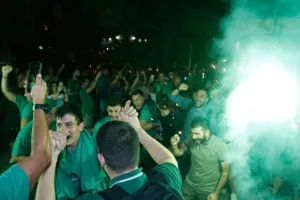 Παναθηναϊκός: Αποθέωση των πρωταθλητών στην Λεωφόρο (Φώτος)
