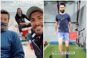 Προπόνηση και... ψάρεμα! (Φώτος)