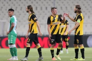 Πρώτη νίκη της ΑΕΚ με δύο γκολ διαφορά στην έδρα του Παναθηναϊκού