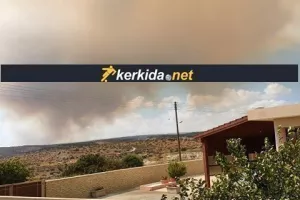 Νέα πυρκαγιά στη Λεμεσό/4 πτητικά μέσα (ΦΩΤΟΣ)
