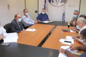 Ο Πρόεδρος ΚΟΑ συναντήθηκε με το Κ.Σ. Κυπερούντας