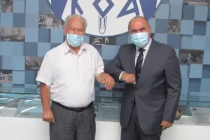 Ο Πρόεδρος ΚΟΑ συναντήθηκε με το Κ.Σ. Κυπερούντας