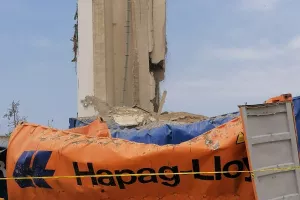 ΦΩΤΟΣ/Στο σημείο της καταστροφής