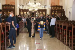 Φωτογραφίες από το ύστατο αντίο στον Αντωνάκη