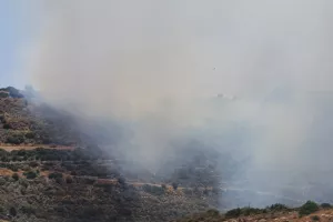 ΦΩΤΙΑ στην Επισκοπή (Φώτος/Βίντεο)
