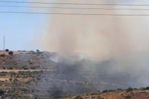 ΦΩΤΙΑ στην Επισκοπή (Φώτος/Βίντεο)