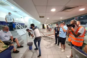 Συγκίνηση στα VIP/Τοποθετήθηκε η κορνίζα του Κρίστη Βέβη! (φωτορεπορτάζ)