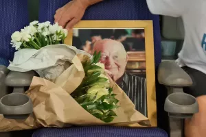 Συγκίνηση στα VIP/Τοποθετήθηκε η κορνίζα του Κρίστη Βέβη! (φωτορεπορτάζ)