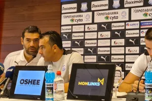 (ΒΙΝΤΕΟ) ΣΩΦΡΟΝΗΣ: "Όλα είναι πιθανά/Ομίλους και φέτος"