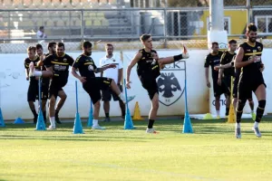 Χωρίς τέσσερις η προπόνηση της ΑΕΚ