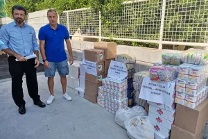 Αποστολή 1,000 πακέτων με αναγκαία είδη στη Βηρυτό