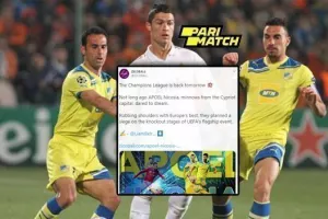 Επιστροφή στο Champions League με ΑΠΟΕΛ/"Τόλμησε να ονειρευτεί"