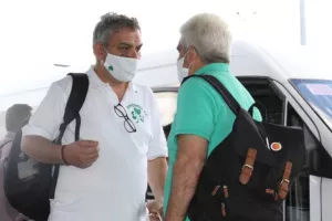 ΦΩΤΟΣ από την άφιξη