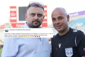 ΑΠΟΘΕΩΝΕΙ Τράττο/ "Για όλα όσα πρόσφερες στο Κυπριακό και το διεθνές ποδόσφαιρο"