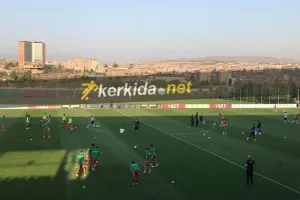 ΦΩΤΟΣ Kerkida/Η προθέρμανση της Ομόνοιας