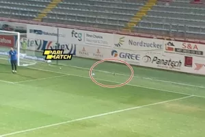 Απρόσμενος... επισκέπτης στο "Αμμόχωστος" (φώτο)
