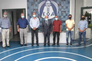 Ο Πρόεδρος ΚΟΑ συναντήθηκε με την Ελπίδα Αστρομερίτη  