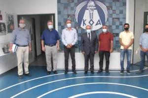 Ο Πρόεδρος ΚΟΑ συναντήθηκε με την Ελπίδα Αστρομερίτη  