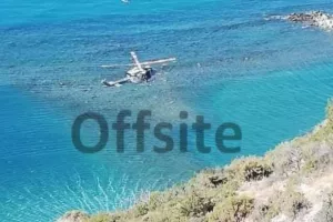 Άτομο παγιδεύτηκε σε ακτή στη Λεμεσό/Στάληκε ελικόπτερο