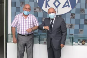 Ο Πρόεδρος ΚΟΑ συναντήθηκε με τη ΣΤΟΚ