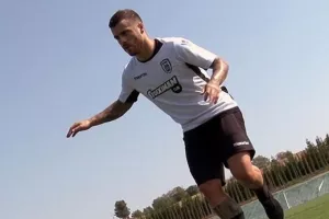 Προπόνηση στη Θεσσαλονίκη για Βιεϊρίνια 