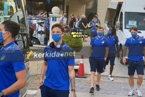 ΑΠΟΕΛ/Αναχώρηση για προπόνηση (φώτος/βίντεο)