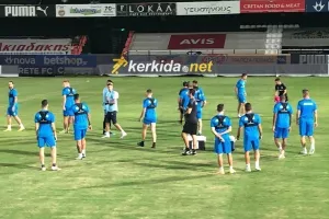 ΦΩΤΟΣ/Η προπόνηση του Απόλλωνα