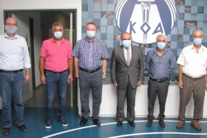 Ο Πρόεδρος ΚΟΑ συναντήθηκε με το Κ.Σ. Φαρμακά