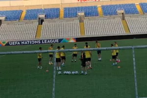 Η προπόνηση του Μαυροβουνίου (φώτος/βίντεο)